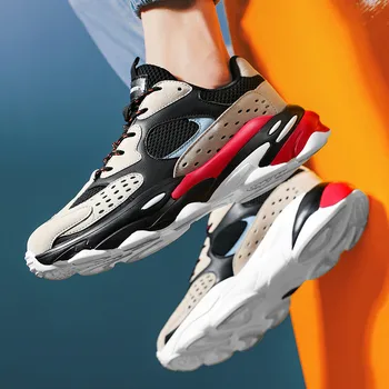 

New Summer thick-soled trendy shoes catwalk breathable mens shoes Blade Men Casual Shoes for Men Sport Shoes Zapatillas Sneakers