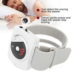 Home Intelligent Far Infrared Stop Snoring Anti Snoring Wristband Watch  Adjustable Health Care Tools Sleeping Aid Snore Stopper