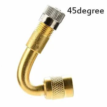 

45/90/135 Degree Brass Air Tyre Valve Extension Tyre Extender Bike Car Motorcycle Valve Adaptor Tyre Tube Extension Adapter