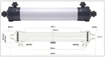 

2pcs 8040 PVDF FILTER HM200 3TON PER HOUR