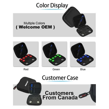 

8 in 1 Replacement Thumbsticks Joysticks Magnets Parts for PS4 Controller and Xbox one elite and Nintend Switch Pro Controller