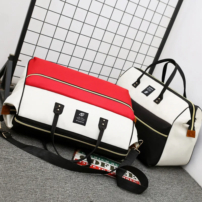 Японский Повседневный стиль, Оксфордские дорожные сумки для женщин, водонепроницаемые мужские спортивные сумки для спортзала, сумки для переноски, Прямая поставка, багаж, сумка для выходных