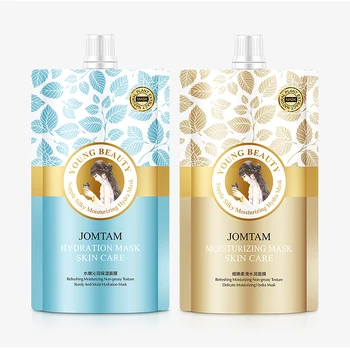 

JOMTAM aloe avocado essence plant face mask tender skin hydrating modeling peel gel Jelly sleep facial mask skin care