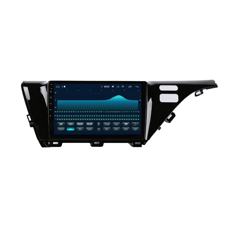 Sale 10" 2.5D IPS Android 9.1 Car DVD Multimedia Player GPS For Toyota camry 2017 2018 audio radio with DSP 32EQ stereo navigation 4