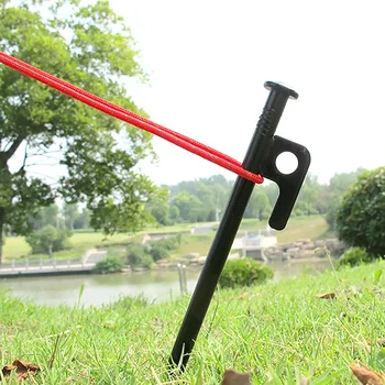 

Outdoor Hiking Canopy Awning Tent Peg Metal Beach Snow Tent Pegs Stakes Durable Tent Pegs Camping Tools Accessories Equipment