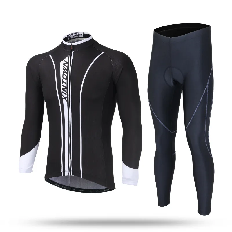 

Xintown Riding Clothes Fleece Set 2017 New Style Winter Long-sleeve Suit Men's Bicycle Japanese Korean 2