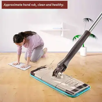 

New Spray Floor Mop with Reusable Microfiber Pads 360 Degree Handle Mop Floor Cleaner Tools for Home Ceiling Window Air Conditio