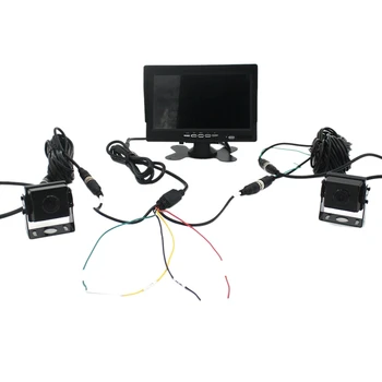 

1024X600 High Definition Ahd Truck Starlight Night-Vision Backup Camera 7 Inch Vehicle Reverse Monitor for Truck/Semi-Trailer/Bo