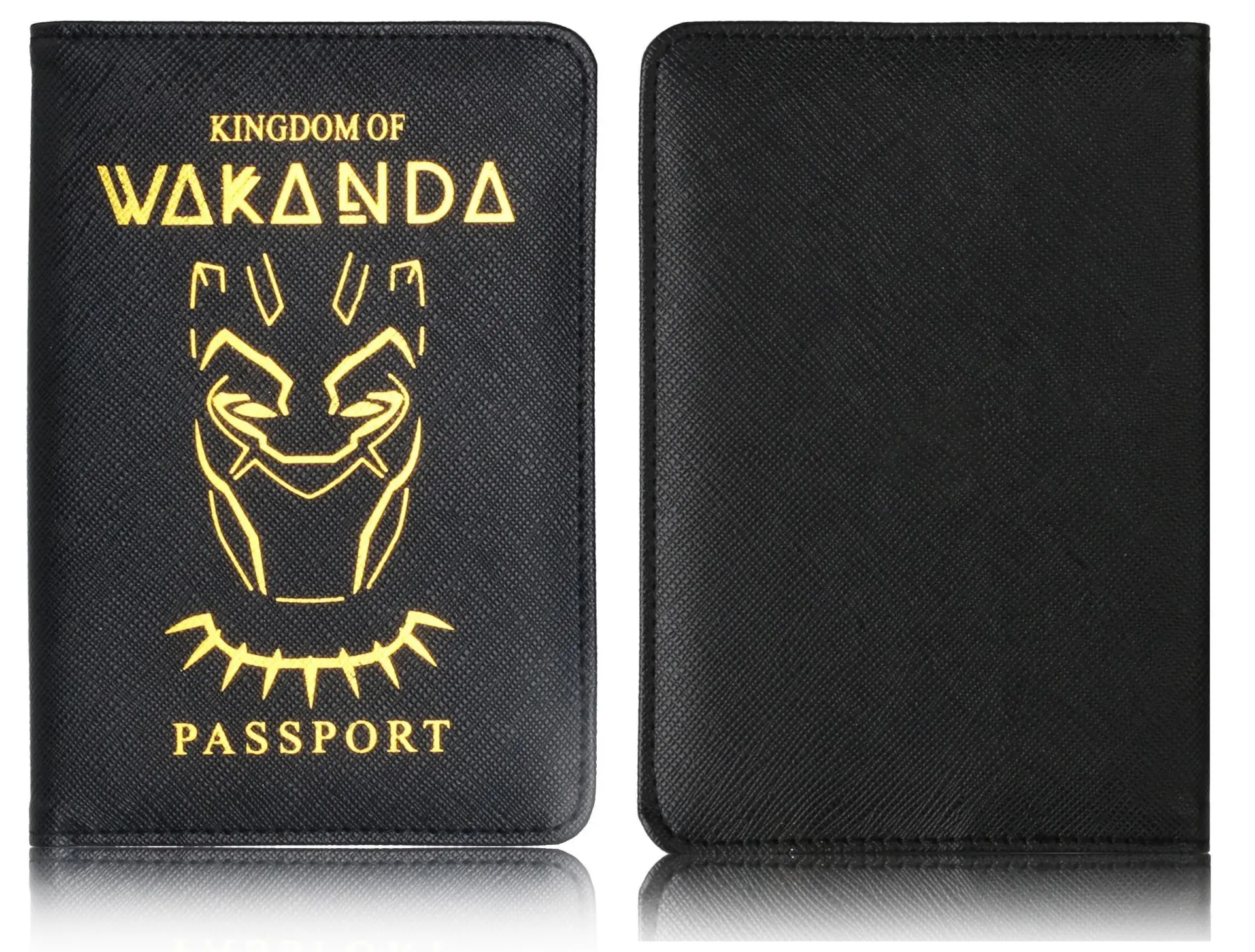 30pc крышка Rfid черная искусственная кожа