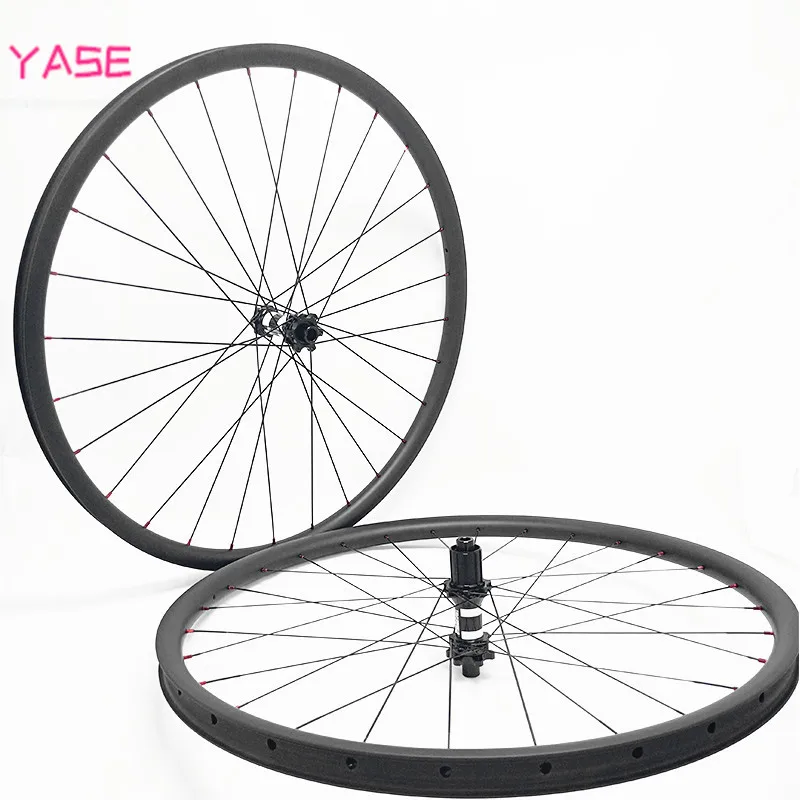 YASE 27.5er carbon mtb disc wheels boost D791SB D792SB pillar 1420 27x25mm bicycle wheel tubeless bike wheelset 110x15 148x12 | Спорт и