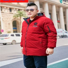 Мужская высококачественная черная, красная камуфляжная пуховая куртка с капюшоном, Мужская модная плотная повседневная куртка, очень большое пальто, большие размеры XL-1011XL12XL13XL