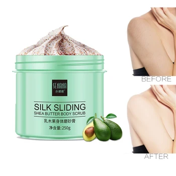 

Shea Butter Body Scrub Remove Dead Skin Lasting Moisturizing Dry Skin Soften Skin Exfoliating Body Cream