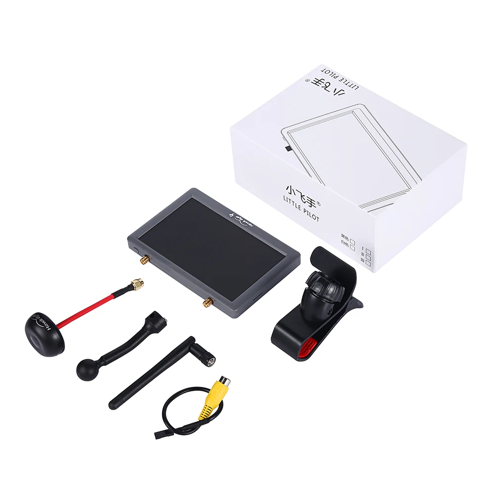 Hawkeye Little Pilot 4 Highlight 5 дюймов FPV монитор 5,8G 48CH двойные приемники с DVR встроенным аккумулятором для FPV RC Дрон