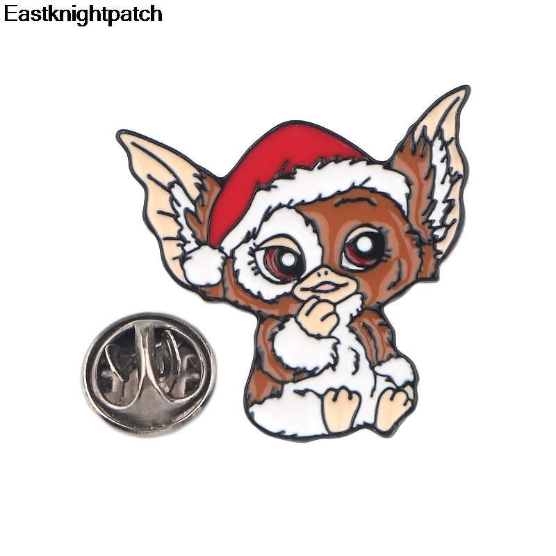 12 шт./лот Gremlins пара мультфильм цинковый сплав галстук булавки футболки значки Сумка Одежда Кепка рюкзак броши для обуви для мужчин или wemen E0987