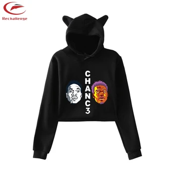 

Chance The Rapper Sweatshirts Women's New Printed Cat Ear Clothes Chance The Rapper 2019 Women's Fashion Long Sleeve Clothes