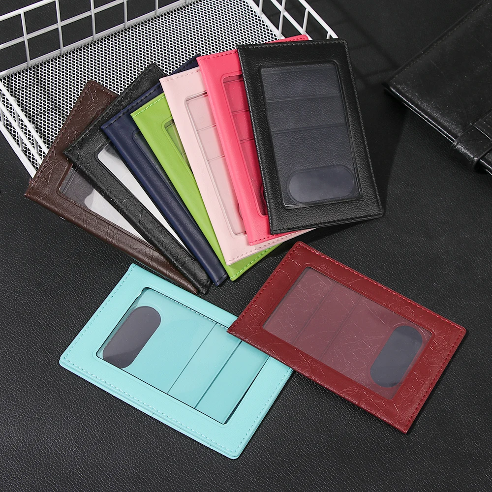 

Passport Holder Protector Business Card Wallet 3 Card Slot Passport Cover Waterproof Multifunctional PU Leather Travel Ticket