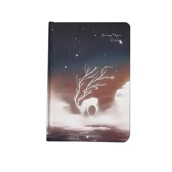 

The Deer Illustrations Sketchbook Notepad Diary Drawing Supplies Notebook Office Gift Sheets Paper 128 Cute Book Deer Schoo D4A4