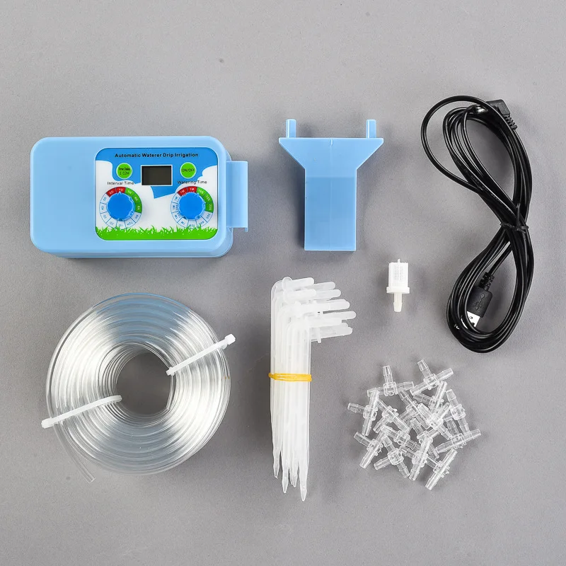 Water Pump Drip Irrigation Time Outdoor Flowers Plant Watering Timer Controller For Garden Automatic System | Дом и сад