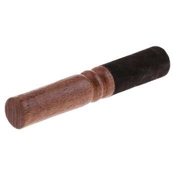 

Buddhism Singing Bowl Mallet Wood Meditation Stick W/ Leather Head 12.5x2cm