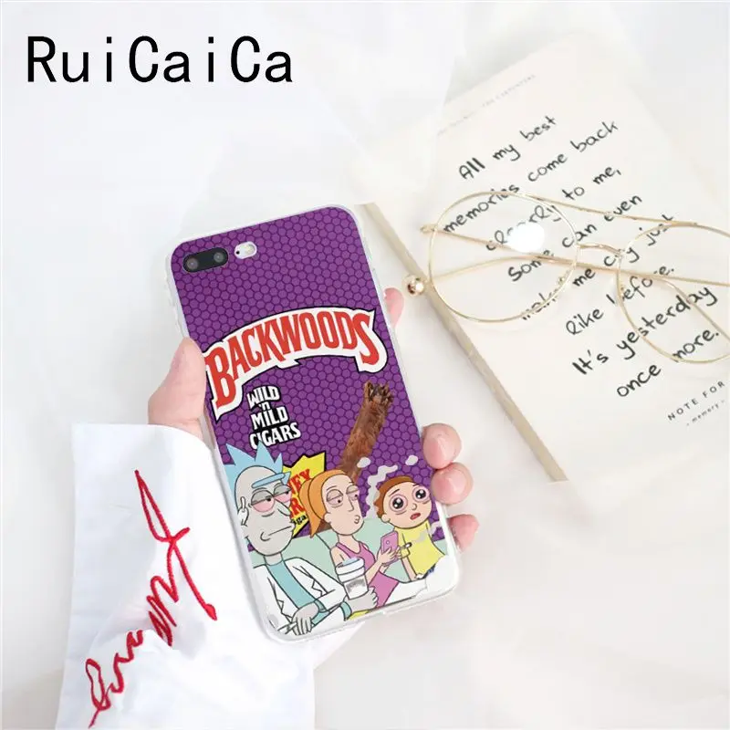 Ruicaica rick and morty backwoods сигары силиконовый чехол для телефона iPhone X XS MAX 6 6s 7 7plus 8 8Plus 5 5S SE XR 10 - Цвет: A12