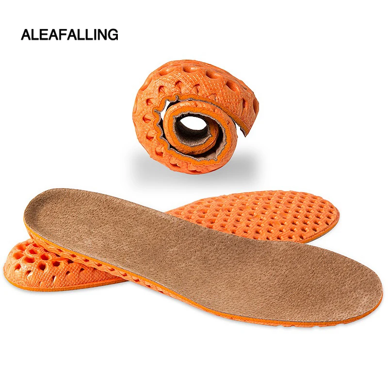 

Honeycomb Breathable Pigskin Invisible Inner Heightening Insole EVA Foaming Motion Damping Heightening Pad 35-45