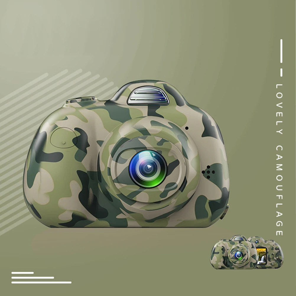 Детская камера, игрушки для детей, цифровая камера 26MP HD 2,0 дюймов, экран, двойная Селфи, видео игра, видеокамера, игрушки для детей с 32 Гб, SD