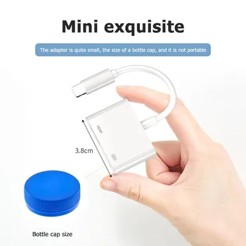

1080P Video TV Projector Receiver Adapter 8 Pin to HDMI Display Dongle for Apple HD Connector Extension Adapter