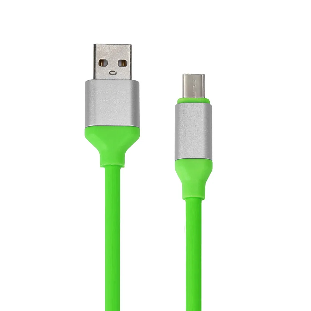 1,2 м usb type-C кабель для быстрой зарядки для Xiaomi зарядный провод для huawei мобильного телефона - Цвет: GN