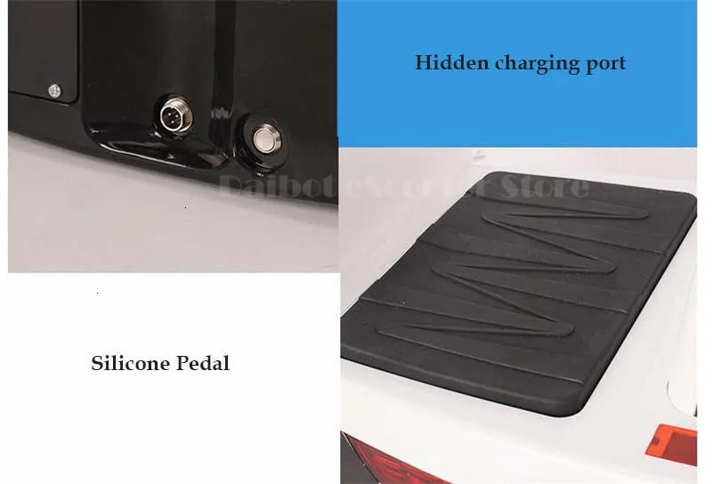 Daibot 2 Wheel Electric Scooter Self Balancing Scooters 10Inch 36V Adult Kid Hoverboard Skateboard With Bluetooth Speaker  (35)