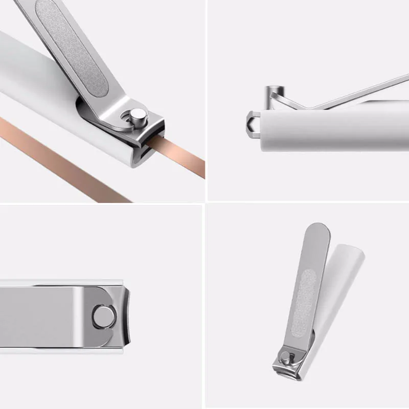 Xiaomi Mijia Stainless Steel Nail Clipper With Anti Splash Cover Trimmer  Pedicure Care Nail Clippers Professional File - Smart Remote Control -  AliExpress