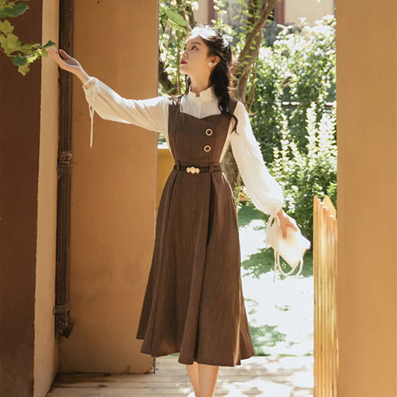 Modern Classic Classic Style Women's Dresses Vintage 1950s Classic Vintage Fashion SWEETXUE Lady Vintage Dress Sets Modern Classic Classic Style Women's Dresses Vintage 1950s Classic Vintage Fashion SWEETXUE Lady Vintage Dress Sets