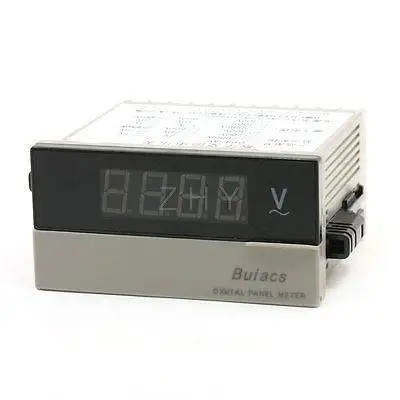 

Red LED 3 1/2 Digital Display Panel Volt Meter Voltmeter 0-250V AC