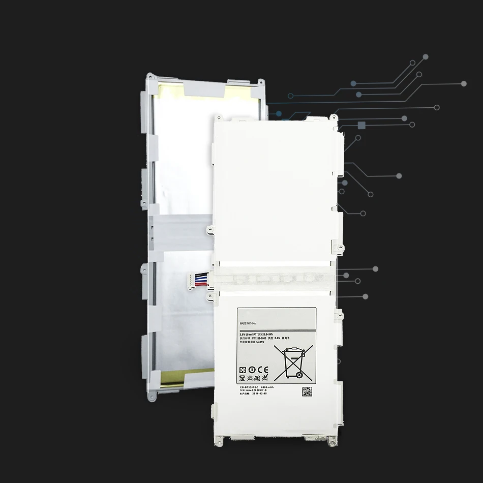 6800 мАч планшет Батарея для samsung GALAXY Tab 4 10," SM-T530 SM-T531 SM-T533 SM-T535 SM-T537 P5220 EB-BT530FBC EB-BT530FBE