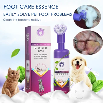 

Pet dog cleansing foam foot sole cleaning cat care clean foot washing liquid pet cleaning care products 150ml