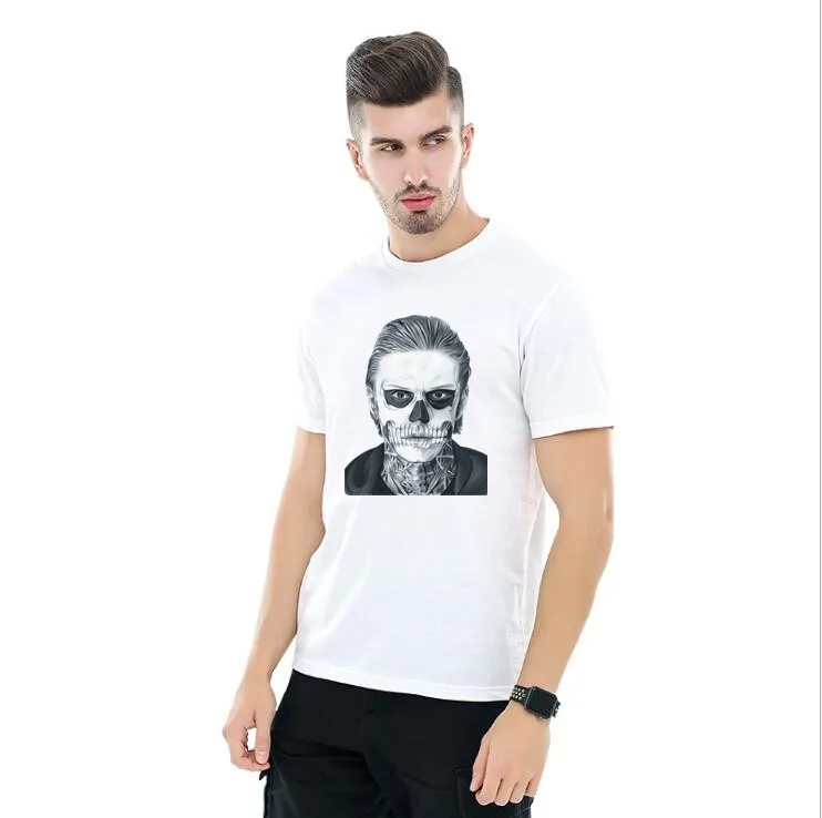 100% Cotone Divertente TShirt Mare Uomo T Camicette Moda Casual Magliette e camicette Animale Stampato T-Shirt women men T Shirt