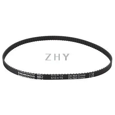 

T5x610 10mm Width 5mm Pitch 122 Teeth CNC Timing Belt for Stepper Motor