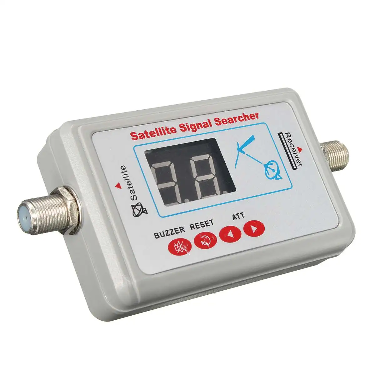 Новое поступление LCD DVB T SF 95DL мини цифровая ТВ антенна спутниковый сигнал Finder Meter
