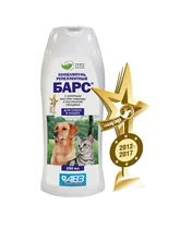 АВЗ Барс шампунь для кошек и собак, антипаразитарный, с эфирными маслами и экстрактами трав 250 мл АВЗ Барс шампунь для кошек и собак, антипаразитарный, с эфирными маслами и экстрактами трав 250 мл