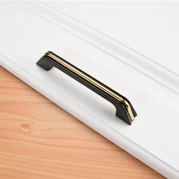 KKFING European Aluminum Alloy Cabinet Handles Drawer Knobs Kitchen Cupboard Wardrobe Door Pulls Furniture Handle Hardware