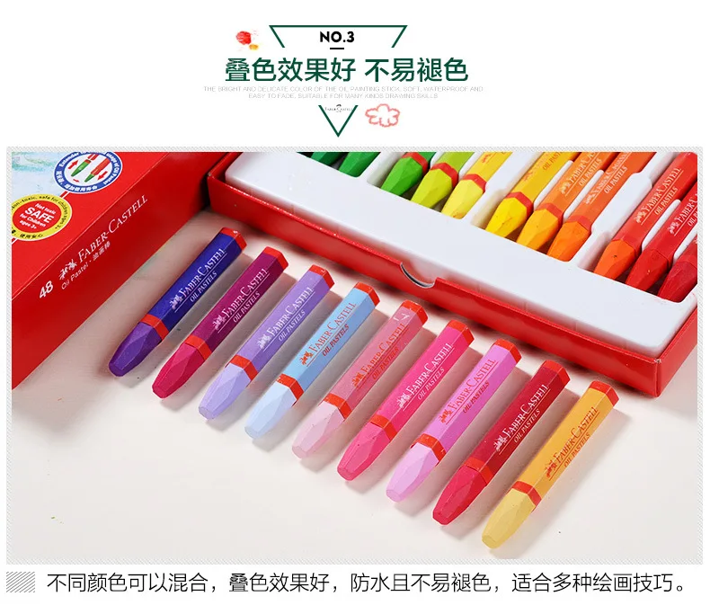 Германия Faber-Castell карандаш 1227 Шестигранный Карандаш 12/24/36/48 Цвет детей Цвет ing граффити ручка