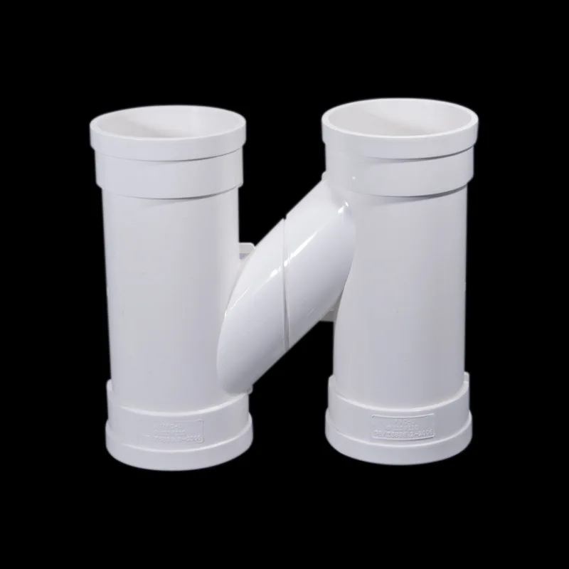 

PVC Drainage Pipe Fittings H Tube 110 Split Type M Tube German Plastic Factory Price Wholesale Direct Selling