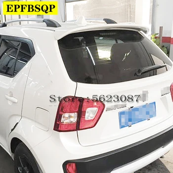 

For SUZUKI Ignis Spoiler 2016 2017 2018 ABS Plastic Unpainted Primer Color Rear Trunk Boot Wing Spoiler Car Styling