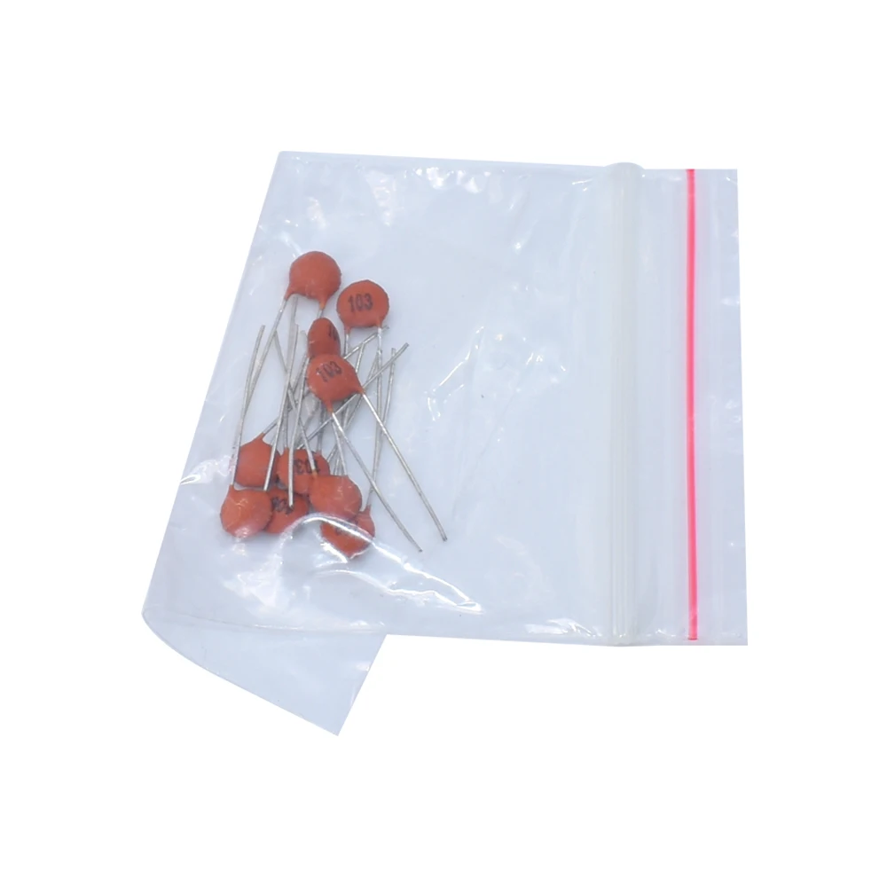 300pcs/lot Ceramic capacitor set pack 2PF-0.1UF 30 values*10pcs Electronic Components Package capacitor Assorted Kit samples Diy