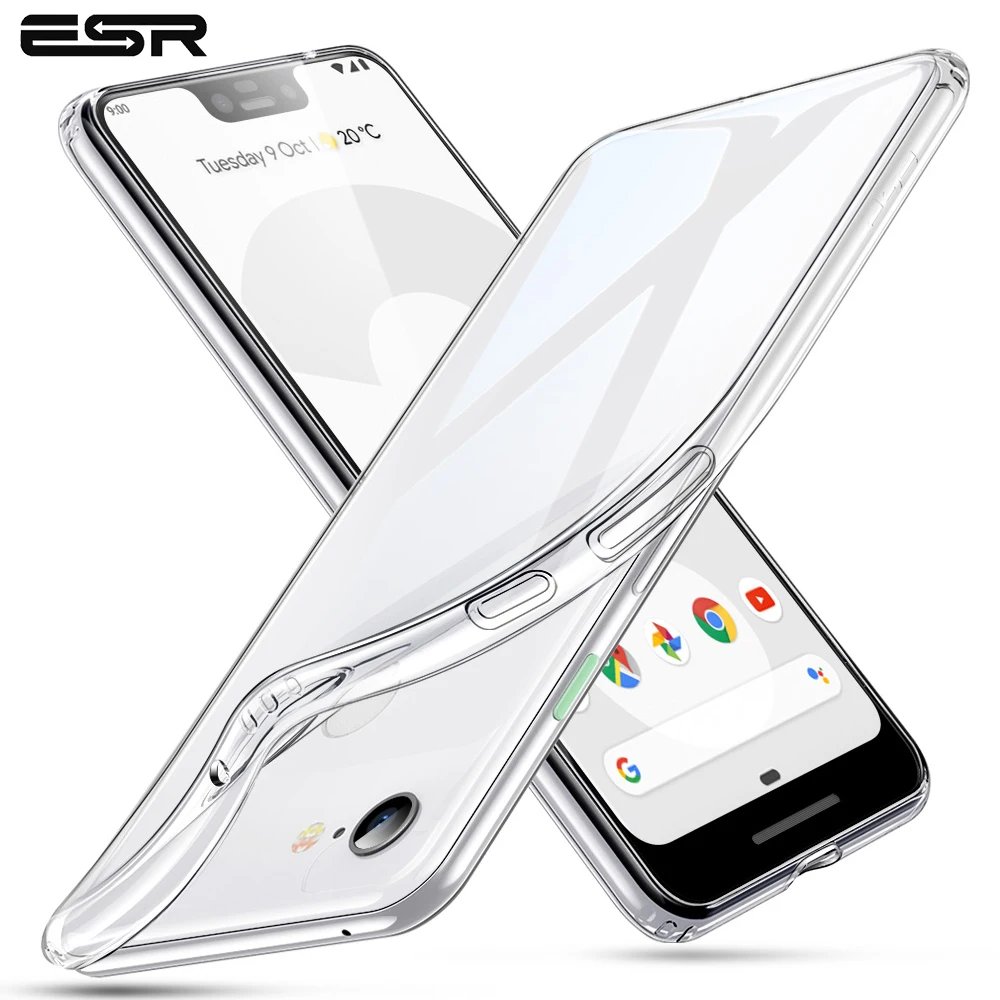 ESR Прозрачный чехол для Google Pixel 3 3a 4 XL прозрачный мягкий ТПУ ультра легкий бампер чехол для Google Pixel 3XL 3a XL 4XL