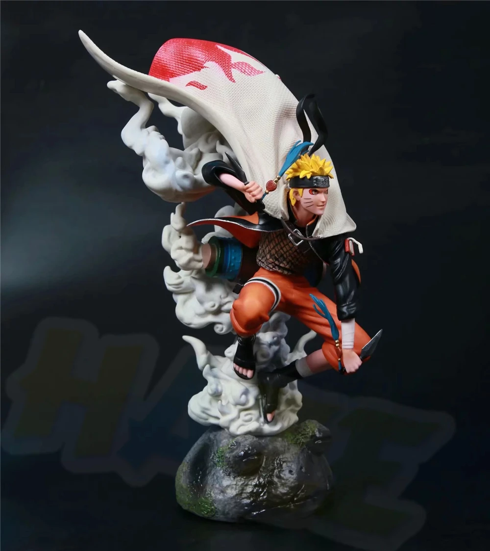 

Anime Naruto Shippuden Uzumaki Naruto Figure Statue Model Toys Collection 35cm In Box