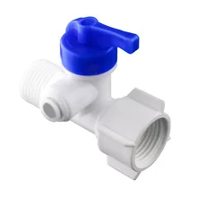 Плавательный бассейн на входе воды Трехходовой переключатель трубы Быстрый разъем мяч Прочный Многофункциональный очиститель оборудования с резьбой