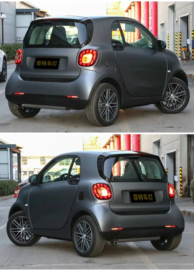 Задний фонарь для автомобиля Benz Smart- W453 светодиодный задний фары, противотуманные фары Дневные ходовые огни DRL Тюнинг автомобилей Автомобильные аксессуары