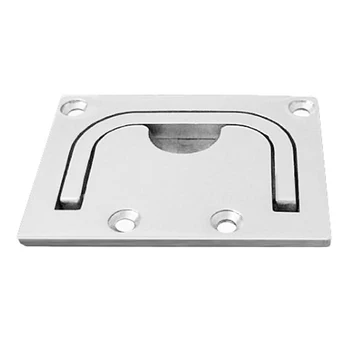 

With Screws Replace Stainless Steel Deck Cover Handle Yacht Hatch Pull Truck Floor Buckle Boat Hardware Accessories Lifting