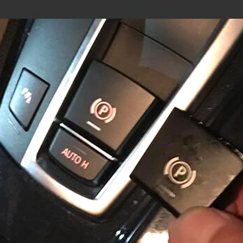 LARBLL P кнопка переключатель стояночного тормоза крышка для BMW 5 6 X3 X4 F10 F11 F06 F12 F25 2009