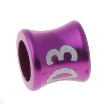 

50 Pcs Dove Bands Bird Foot Ring Species Identify Training Rings Pet Bird Label K4UA